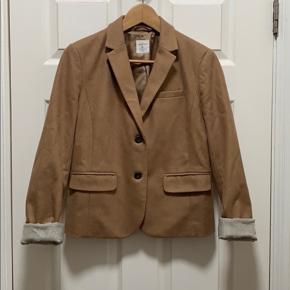 Gap women’s tan Academy blazer 6